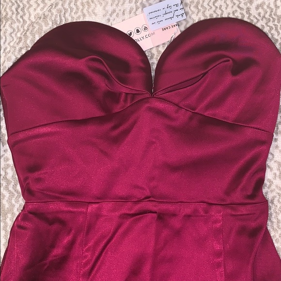 Berry Lap of Luxury Dress - Picture 6 of 7